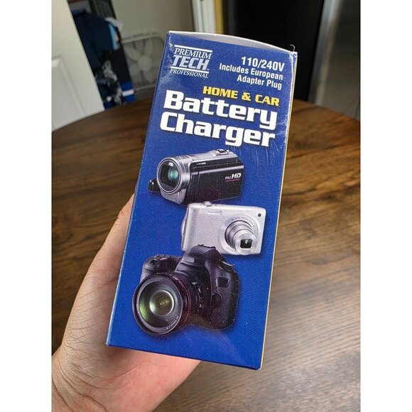 Premium Tech PT-66 Home & Car Battery Charger w/ European Adapter Plug - Picture 4 of 6
